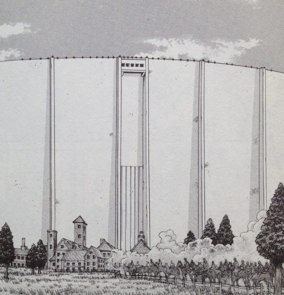 Le deuxième cercle Image extraite de L’attaque des Titans – Hajime Isayama