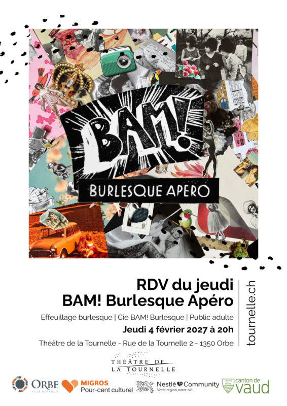 Affiche BAM! Burlesque Apéro février A4 (Affiche (portrait A3))