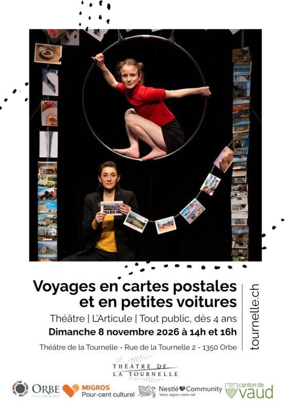 Affiche Voyages en cartes postales A4
