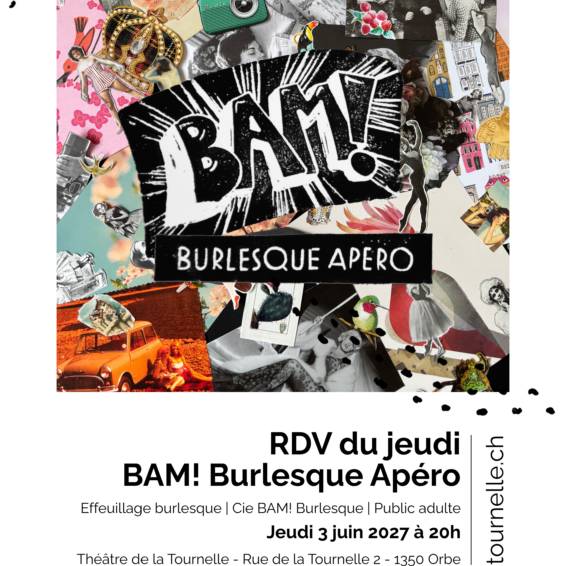 Affiche BAM! Burlesque Apéro juin A4