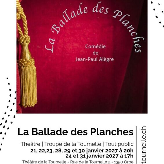 Affiche Ballade des Planches A4