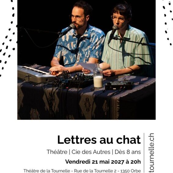 Affiche Lettres au chat A4