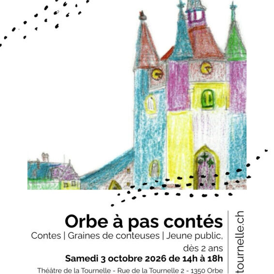 Affiche Orbe à pas contés A4