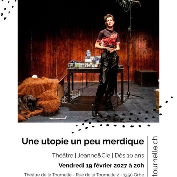 _Affiche Une utopie un peu merdique A4